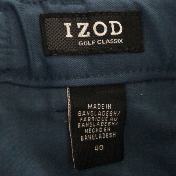 Men’s size 40 blue Izod golf classix shorts - Picture 2 of 12